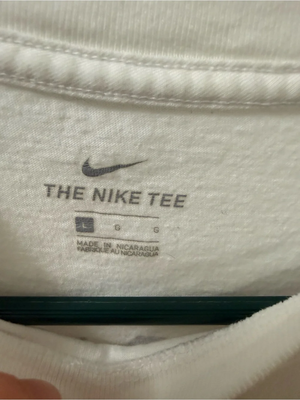 Nike Kids 'Xavier Nation' White Graphic Tee